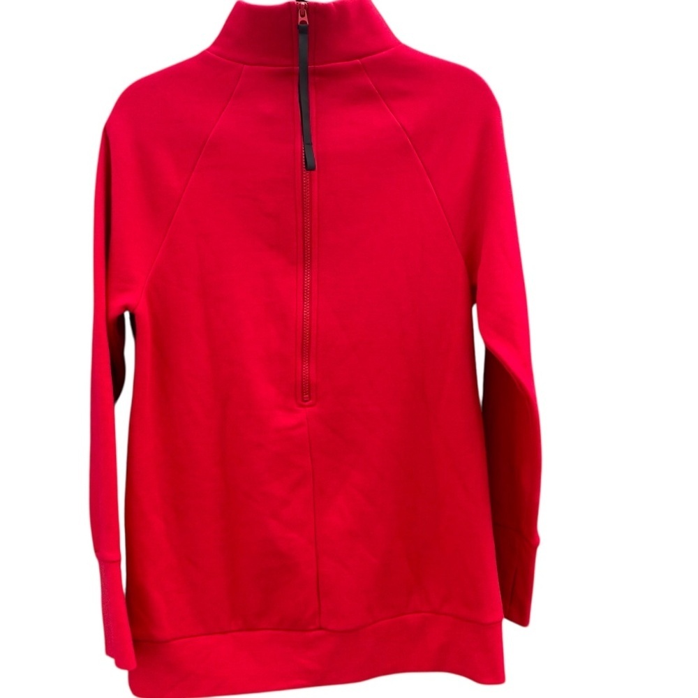 Fabletics Red Zaylee Funnel Neck Tunic Oversized Size Small in Red Zip-up - Picture 4 of 11